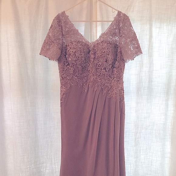 NEW W/TAGS Chiffon Evening/MOB/MOG Dress - Picture 4 of 7